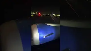 United 737 MAX 8 takeoff Newark-Liberty International Airport