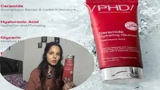 Phd ceremide hydrating cleanser.....❤️&hearts;️🩷