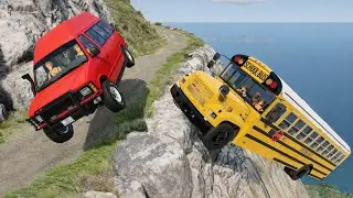 World&rsquo;s Most Dangerous Cliff Road Accidents | BeamNG.drive#226 
