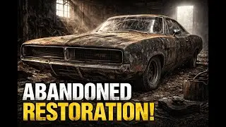 I Found an Abandoned 1970 Dodge Charger R/T… Then Restored It to Perfection|ASMR |Brand Restorations