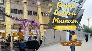 Royal Ontario Museum 🇨🇦 | Must-Visit Museum in Toronto | Travel Vlog