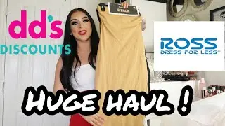 DD&rsquo;s AND ROSS HAUL!! 🛍