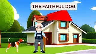 The Faithful Dog Story for Kids | English Moral Short Story | Bedtime Stories | Lucky Kids Tube