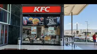 #KFC KFC Испания с шикарным видом/Огромный торговый центр с ценами/KFC with a great view and Mall