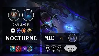 Nocturne Mid vs Sylas - KR Challenger Patch 11.23