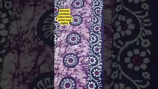 Amazon women's cotton block printe maxi nighty#amazon haul