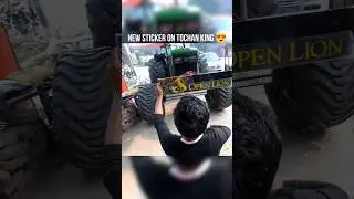 NEW STICKER ON TOCHAN KING #trendingshorts #automobile #youtubeshorts