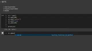 Sets in Python - Python Certification Program