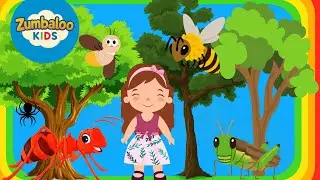 🪲 Insects Song for Kids | 🐝 Insects in the Garden | 🎶 Learn Insect Names Through Music