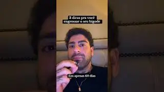 Como engrossar o bigode #bigode #folidil #barba #barbapreta