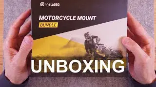 Insta360 Motorcycle Mount Bundle Unboxing and Weight