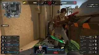KNIFE by s1mple | NAVI vs GAMBIT | PGL