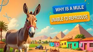 Why is a mule sterile and unable to reproduce?