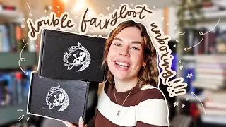 DOUBLE FAIRYLOOT UNBOXING!! 💓 dec 2021 & jan 2022