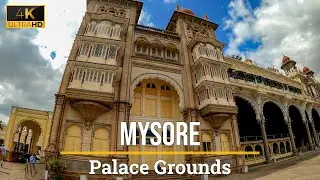 4K Virtual Tour of Mysore Palace Grounds