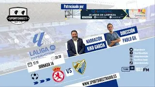 🔴 DIRECTO | CULTURAL LEONESA vs M&Aacute;LAGA CF | Jornada 14 LaLiga Hypermotion | SportDirect Radio