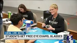 Vision clinic provides free eye care for Kansas City children