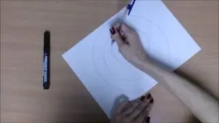 How to draw a perfect circle without any tools