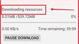 How To Fix Free Fire Max Downloading Resources Problem Solve