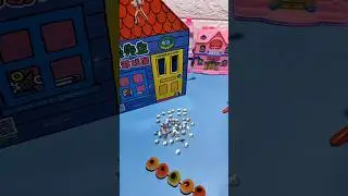 New Cartoon Mini Toy Set Unboxing Video For Kids Fun #toys #toyhouse #funny #cake #toytrucks #diy
