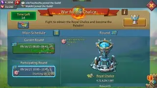 Royal Chalice 16/09/2021