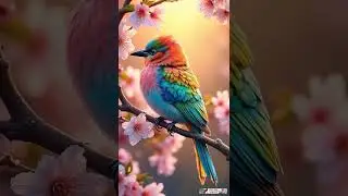 Mythical Bird Caught on Camera &ndash; Unreal Beauty! #shorts #birds #birdspecies #oiseau #nature #aibirds