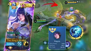 🌂Kagura 1hit Damage Kill 🤭Legendary Damage Mobile Legends Bnag Bang