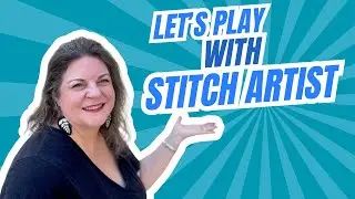 Let's digitize a tiny football in Embrilliance Stitch Artist embroidery software!