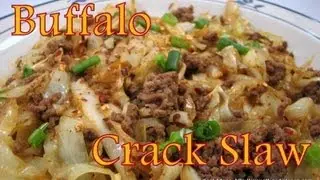Atkins Diet Recipes: Low Carb Buffalo Crack Slaw (IF)