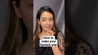 How to make lipstick colour pop #lipstickhack #makeuphacks #makeupshorts #makeuptips #lipstickhacks