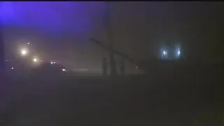 Car crashes into pole, shuts down section of Glenwood Ave.