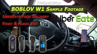 Boblov W1 Mini Body Cam Video & Sound Test (60123)