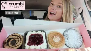 НОВЫЕ вкусы печенья CRUMBLE на этой неделе: песочное печенье с тремя ягодами, тыквенный пирог, ра...