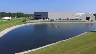 Aerial footage of Bralin Laser Services | Laser & Metal Fabrication Services | Khorporate Holdings |