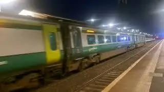 Irish Rail Mark 4 Train passing Newbridge for Heuston 08/11/25