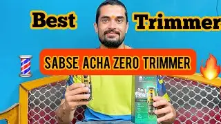 Best zero trimmer for salon under ₹ 1500  💇&zwj;♂️🔥