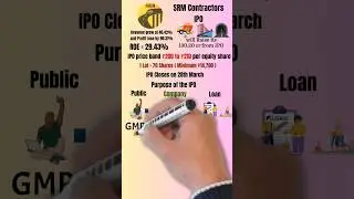 SRM contractors IPO review GMP ₹115 | IPO review #ipo #stockmarket