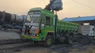 4 hours later tar load | night tar unloading late 🫩|Tipper vlogs 91