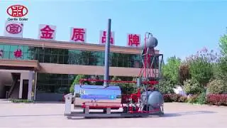 Industrial Light Oil Natural Gas Fired Heating System Organic Heat Transfer Thermal Oil Heater