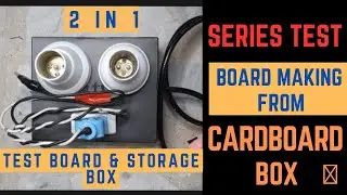 Series Test Board Wiring Connection and Diagram | How to make Electric Series Test Board | Test Lamp
