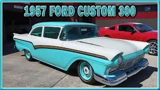 1957 Ford Custom 300 at Classic Rides and Rods Annandale Minnesota
