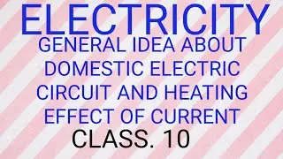 Domestic electric circuit, heating Effect of Current
