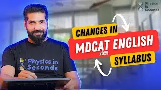 Changes in English MDCAT 2025 Syllabus