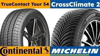 Continental TrueContact Tour 54 vs Michelin CrossClimate 2