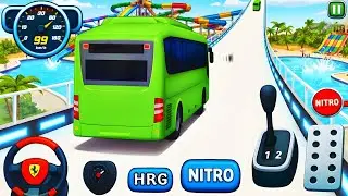 Crazy Bus Mega Ramp Impossible Racing - Bus Stunts Impossible Tracks - Android Gameplay