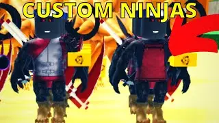 MAKING CUSTOM NINJAS - Roblox Naruto War Tycoon
