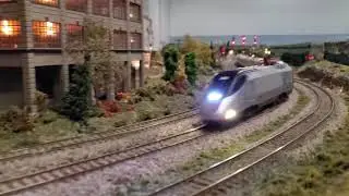 NEC - NJ Transit ALP-45DP and Amtrak Acela