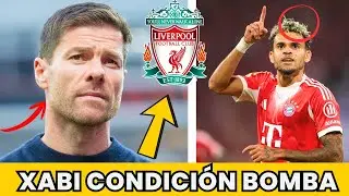 Xabi Alonso pone condici&oacute;n y Luis D&iacute;az vuelve al radar del Liverpool