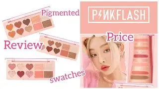 PinkFlash full Face Palette Review|| Affordable Makeup products|| Shasim vlogs