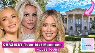 The CRAZIEST Teen Idol Mansions | House Tour Marathon 2025 | Lindsay Lohan, Hilary Duff & More